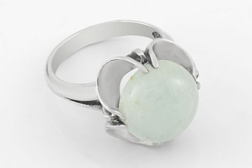 Серебряное кольцо с аквамарином 64536 купить в магазине Самоцветы мира